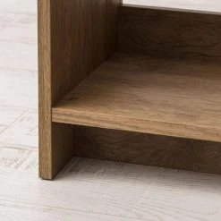 43 in. H x 27 in. W x 10 in. D Ash Brown Heavy-Duty Decorative 6-Cube Organizer by IRIS -Kate and Laurel Shop ash brown iris cube storage organizers 596362 1f 1000