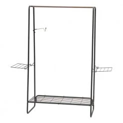 Black Metal Clothes Rack 54.92 in. W x 596 in. H by IRIS