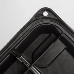 82 Qt. WeatherPro Store-It-All Storage Bin in Black (4-Pack) by IRIS 19 82 Qt. WeatherPro Store-It-All Storage Bin in Black (4-Pack) by IRIS -Kate and Laurel Shop black iris storage bins 585750 76 1000