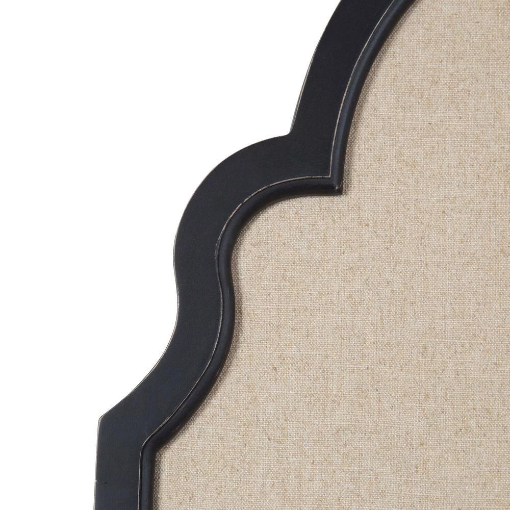 Hogan 36.00 in. H x 24.00 in. W Rustic Arch Black Pin Board by Kate and Laurel 7 Hogan 36.00 in. H x 24.00 in. W Rustic Arch Black Pin Board by Kate and Laurel - Image 5