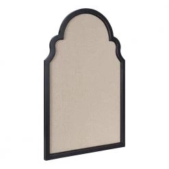 Hogan 36.00 in. H x 24.00 in. W Rustic Arch Black Pin Board by Kate and Laurel