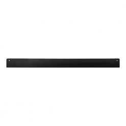 Mezzo 36 in. x 3 in. x 4 in. Black Decorative Wall Shelf by Kate and Laurel -Kate and Laurel Shop black kate and laurel decorative shelving 215860 1f 1000