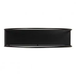 Monroe 6 in. x 24 in. x 26 in. Black Metal Floating Decorative Wall Shelf Without Brackets by Kate and Laurel 9 Monroe 6 in. x 24 in. x 26 in. Black Metal Floating Decorative Wall Shelf Without Brackets by Kate and Laurel -Kate and Laurel Shop black kate and laurel decorative shelving 218172 77 1000