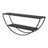 Tancill 6 in. x 26 in. x 11 in. Black Metal Floating Decorative Wall Shelf Without Brackets by Kate and Laurel 1 Tancill 6 in. x 26 in. x 11 in. Black Metal Floating Decorative Wall Shelf Without Brackets by Kate and Laurel -Kate and Laurel Shop black kate and laurel decorative shelving 219327 64 1000