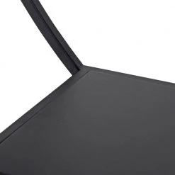 Tancill 6 in. x 26 in. x 11 in. Black Metal Floating Decorative Wall Shelf Without Brackets by Kate and Laurel -Kate and Laurel Shop black kate and laurel decorative shelving 219327 77 1000