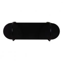 Bekx 8 in. x 24 in. x 20 in. Black Metal Floating Decorative Wall Shelf Without Cubbies by Kate and Laurel 10 Bekx 8 in. x 24 in. x 20 in. Black Metal Floating Decorative Wall Shelf Without Cubbies by Kate and Laurel -Kate and Laurel Shop black kate and laurel decorative shelving 220244 77 1000