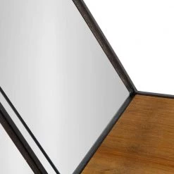 Lintz 26 in. x 23 in. x 7 in. Brown Decorative Wall Shelf by Kate and Laurel -Kate and Laurel Shop brown kate and laurel decorative shelving 214963 1f 1000