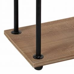 Walters 20 in. x 32 in. x 6 in. Brown Decorative Wall Shelf by Kate and Laurel -Kate and Laurel Shop brown kate and laurel decorative shelving 217129 1f 1000