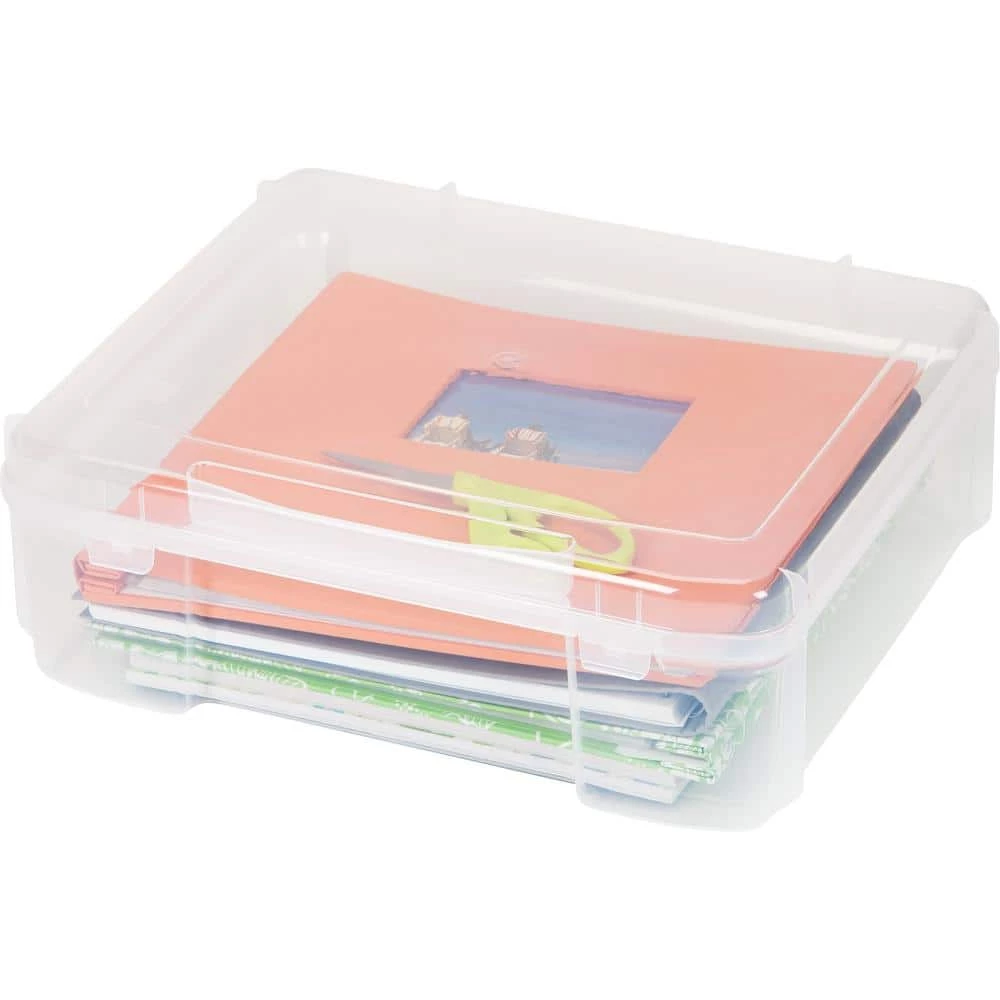 12 in. x 12 in. Portable Project Case in Clear by IRIS 4 12 in. x 12 in. Portable Project Case in Clear by IRIS - Image 2