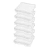 14 in. x 14 in. Portable Scrapbook Case in Clear (Pack of 6) by IRIS -Kate and Laurel Shop clear iris craft storage 585119 64 1000