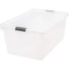 68 Qt. Buckle Down Storage Box in Clear by IRIS