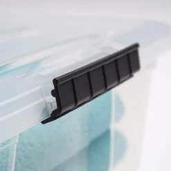 26-Qt. Stack and Pull Storage Box in Clear (6-Pack) by IRIS -Kate and Laurel Shop clear iris storage bins 100357 44 1000