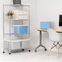 42 Qt. Letter/Legal Size File Storage Box in Clear by IRIS -Kate and Laurel Shop clear iris storage bins 140059 1f 1000