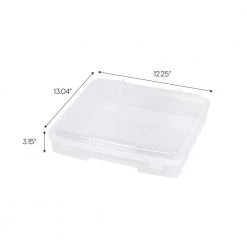 7 Qt. Portable Project Storage Box in Clear by IRIS -Kate and Laurel Shop clear iris storage bins 150655 1f 1000