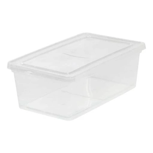 6-Qt. Storage Box in Clear by IRIS -Kate and Laurel Shop clear iris storage bins 200400 64 1000