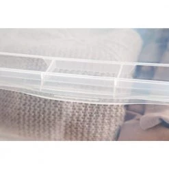 6-Qt. Storage Box in Clear by IRIS -Kate and Laurel Shop clear iris storage bins 200400 fa 1000