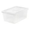 17-Qt. Storage Box in Clear by IRIS 2 17-Qt. Storage Box in Clear by IRIS -Kate and Laurel Shop clear iris storage bins 200410 64 1000