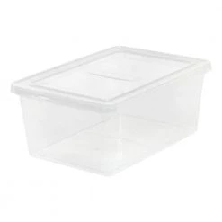 17-Qt. Storage Box in Clear by IRIS