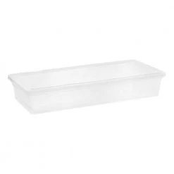 41 Qt. Underbed Storage Box in Clear by IRIS