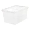 58-Qt. Storage Box in Clear by IRIS -Kate and Laurel Shop clear iris storage bins 200440 64 1000