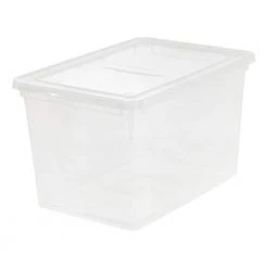 68-Qt. Storage Box in Clear by IRIS