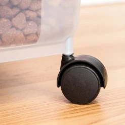 65 Qt. Airtight Pet Food Storage Bin in Clear by IRIS 13 65 Qt. Airtight Pet Food Storage Bin in Clear by IRIS -Kate and Laurel Shop clear iris storage bins 300585 fa 1000