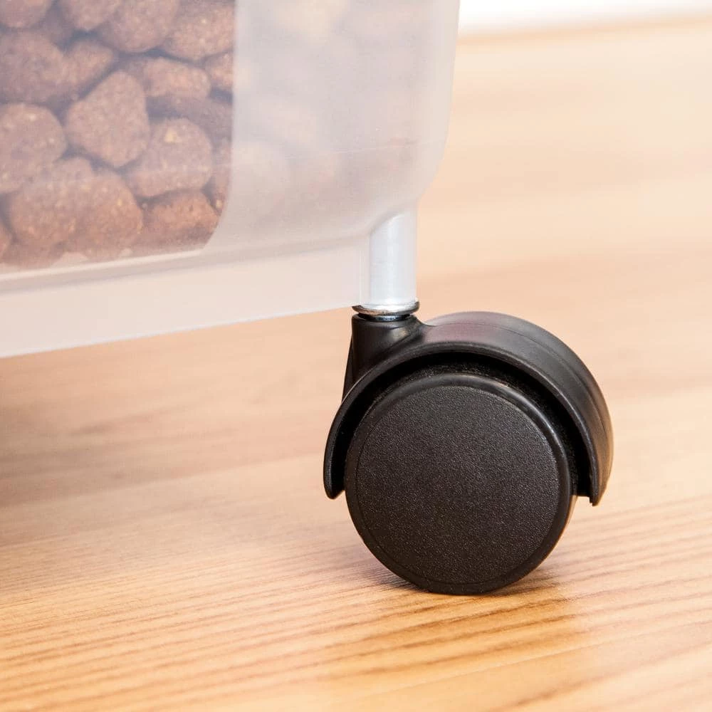 65 Qt. Airtight Pet Food Storage Bin in Clear by IRIS 8 65 Qt. Airtight Pet Food Storage Bin in Clear by IRIS - Image 6