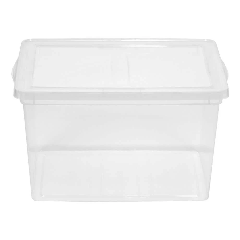 65 Qt. Snap Top Storage Box, in Clear, (4 Pack) by IRIS 4 65 Qt. Snap Top Storage Box, in Clear, (4 Pack) by IRIS - Image 2