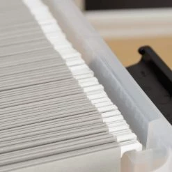 32 Qt. WeatherPro Storage Box in Clear (6-Pack) by IRIS -Kate and Laurel Shop clear iris storage bins 585250 4f 1000