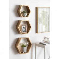 Putnam 16 in. x 14 in. x 4 in. Gold Decorative Wall Shelf by Kate and Laurel 15 Putnam 16 in. x 14 in. x 4 in. Gold Decorative Wall Shelf by Kate and Laurel -Kate and Laurel Shop gold kate and laurel decorative shelving 216475 31 1000