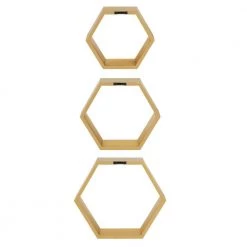 Putnam 16 in. x 14 in. x 4 in. Gold Decorative Wall Shelf by Kate and Laurel 14 Putnam 16 in. x 14 in. x 4 in. Gold Decorative Wall Shelf by Kate and Laurel -Kate and Laurel Shop gold kate and laurel decorative shelving 216475 fa 1000