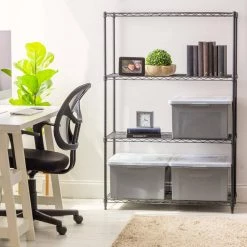 37 qt. Gray Snap Tight Plastic Letter and Legal File Organizer Box (Pack of 3) by IRIS -Kate and Laurel Shop gray clear iris storage bins 500168 4f 1000