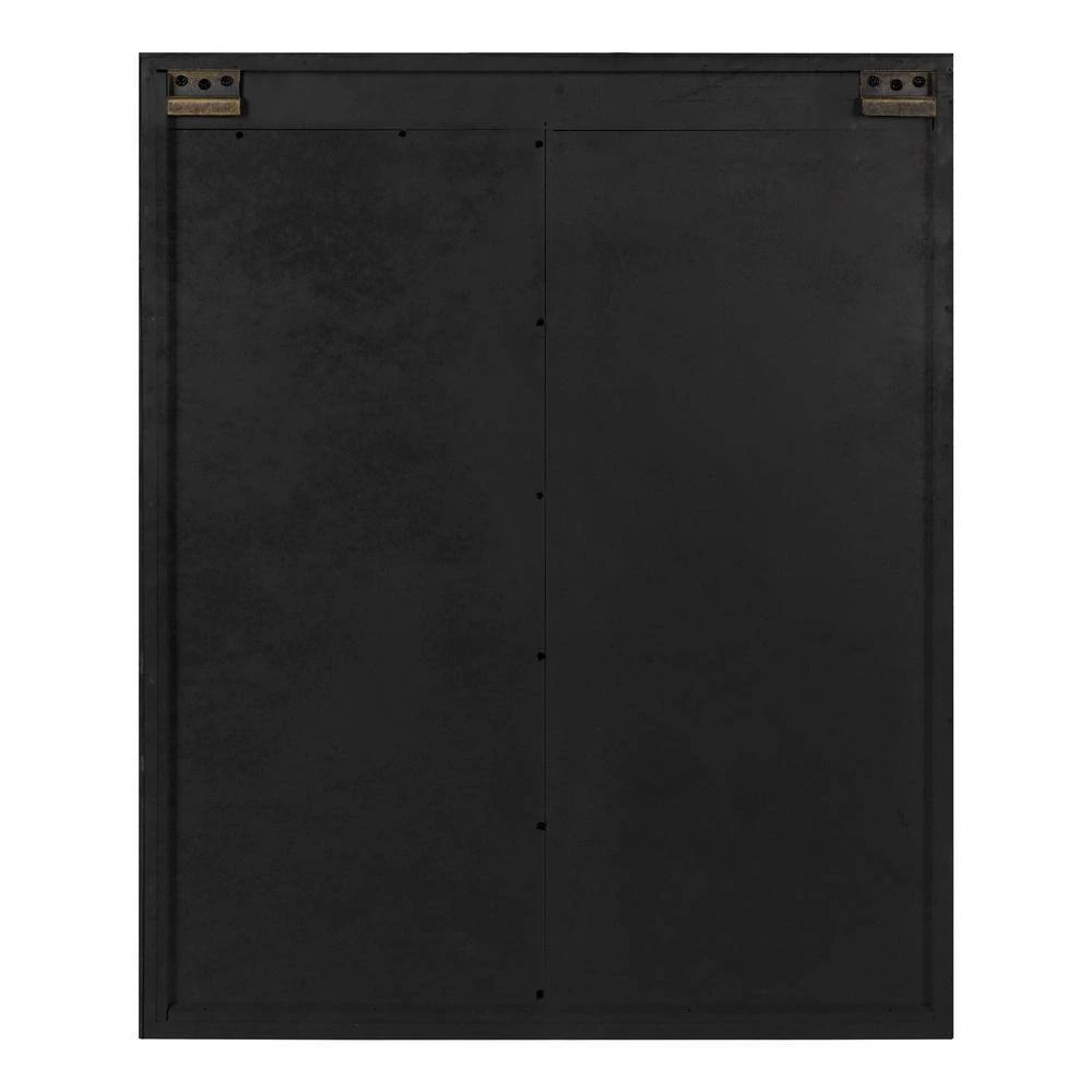 Cates 6 in. x 22 in. x 28 in. Gray Wood Decorative Cabinet Wall Shelf with Mirror by Kate and Laurel 6 Cates 6 in. x 22 in. x 28 in. Gray Wood Decorative Cabinet Wall Shelf with Mirror by Kate and Laurel - Image 4