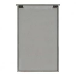 Hutchins 6 in. x 20 in. x 32 in. Gray Wood Floating Decorative Cubby Wall Shelf With Brackets by Kate and Laurel -Kate and Laurel Shop gray kate and laurel decorative shelving 216866 fa 1000