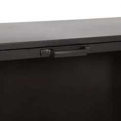 Trayce 9 in. x 24 in. x 12 in. Gray Metal Floating Decorative Cubby Wall Shelf With Brackets by Kate and Laurel -Kate and Laurel Shop gray kate and laurel decorative shelving 218799 fa 1000