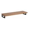 Lankford 3.00 in. x 24.00 in. x 3.00 in. Natural Wood Floating Decorative Wall Shelf Without Brackets by Kate and Laurel 1 Lankford 3.00 in. x 24.00 in. x 3.00 in. Natural Wood Floating Decorative Wall Shelf Without Brackets by Kate and Laurel -Kate and Laurel Shop natural black kate and laurel decorative shelving 221196 64 1000