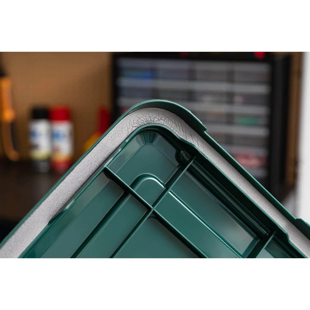 Remington 62 Qt. WEATHERTIGHT Storage Box (4-Pack) by IRIS 7 Remington 62 Qt. WEATHERTIGHT Storage Box (4-Pack) by IRIS - Image 5
