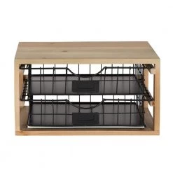 Tanner Natural Drawers Memo Board by Kate and Laurel 10 Tanner Natural Drawers Memo Board by Kate and Laurel -Kate and Laurel Shop natural kate and laurel office storage organization 211195 c3 1000