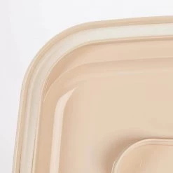 55 Qt. Airtight Pet Food Storage in Almond by IRIS -Kate and Laurel Shop navy iris storage bins 300662 44 1000