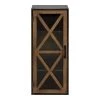 Mace 8 in. x 12 in. x 30 in. Rustic Brown/Black Metal and Wood Decorative Cubby Wall Shelf by Kate and Laurel 2 Mace 8 in. x 12 in. x 30 in. Rustic Brown/Black Metal and Wood Decorative Cubby Wall Shelf by Kate and Laurel -Kate and Laurel Shop rustic brown black kate and laurel decorative shelving 216894 64 1000