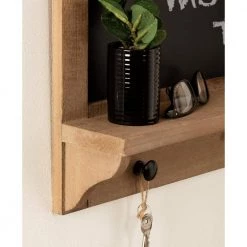 Cates 27.75 in. H x 29.50 in. W Rectangle Rustic Brown Combination Board by Kate and Laurel 20 Cates 27.75 in. H x 29.50 in. W Rectangle Rustic Brown Combination Board by Kate and Laurel -Kate and Laurel Shop rustic brown kate and laurel boards easels 221641 76 1000