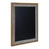 Deely 30.00 in. H x 24.00 in. W Rustic Rectangle Rustic Brown Chalk Board by Kate and Laurel 1 Deely 30.00 in. H x 24.00 in. W Rustic Rectangle Rustic Brown Chalk Board by Kate and Laurel -Kate and Laurel Shop rustic brown kate and laurel boards easels 221642 64 1000