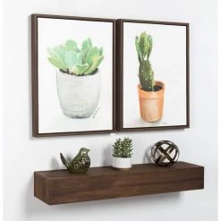 Boxx 8 in. x 36 in. x 5 in. Rustic Brown Wood Decorative Wall Shelf by Kate and Laurel 13 Boxx 8 in. x 36 in. x 5 in. Rustic Brown Wood Decorative Wall Shelf by Kate and Laurel -Kate and Laurel Shop rustic brown kate and laurel decorative shelving 212079 44 1000
