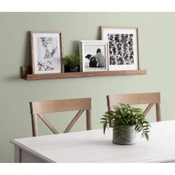 Levie 42 in. x 4 in. x 4 in. Rustic Brown Decorative Wall Shelf by Kate and Laurel 13 Levie 42 in. x 4 in. x 4 in. Rustic Brown Decorative Wall Shelf by Kate and Laurel -Kate and Laurel Shop rustic brown kate and laurel decorative shelving 216480 31 1000