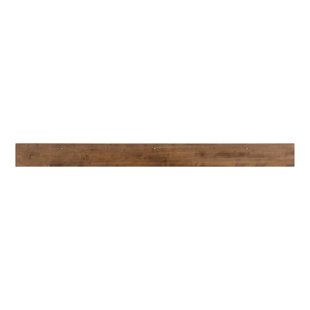 Levie 42 in. x 4 in. x 4 in. Rustic Brown Decorative Wall Shelf by Kate and Laurel 7 Levie 42 in. x 4 in. x 4 in. Rustic Brown Decorative Wall Shelf by Kate and Laurel - Image 5