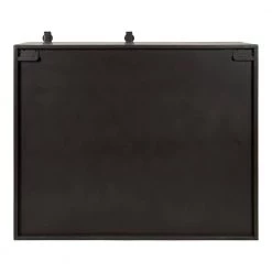 Samuels 7 in. x 24 in. x 20 in. Rustic Brown Wood Floating Decorative Cubby Wall Shelf With Brackets by Kate and Laurel -Kate and Laurel Shop rustic brown kate and laurel decorative shelving 217089 77 1000