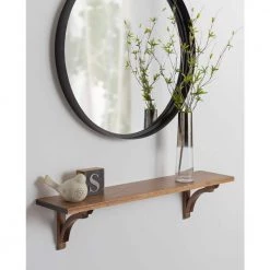 Corblynd 8 in. x 8 in. x 8 in. Rustic Brown Decorative Wall Shelf by Kate and Laurel -Kate and Laurel Shop rustic brown kate and laurel decorative shelving 217757 31 1000