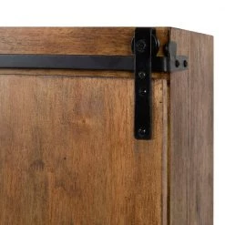 Platt 8 in. x 21 in. x 28 in. Rustic Brown MDF Floating Decorative Cubby Wall Shelf With Brackets by Kate and Laurel -Kate and Laurel Shop rustic brown kate and laurel decorative shelving 219335 77 1000