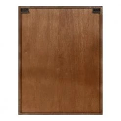 Platt 8 in. x 21 in. x 28 in. Rustic Brown MDF Floating Decorative Cubby Wall Shelf With Brackets by Kate and Laurel -Kate and Laurel Shop rustic brown kate and laurel decorative shelving 219335 fa 1000