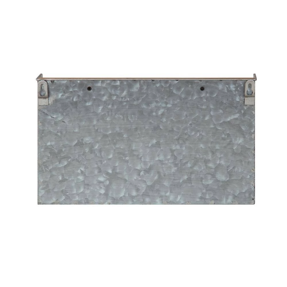 Gramer Rustic Brown Metal Pocket Memo Board by Kate and Laurel 3 Gramer Rustic Brown Metal Pocket Memo Board by Kate and Laurel - Image 3